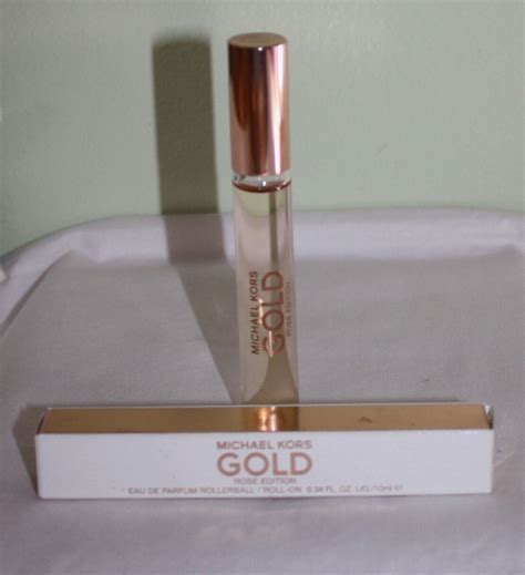 michael kors gold rose edition rollerball|Michael Kors Gold Rose Edition Eau De Parfum Rollerball .34 oz .